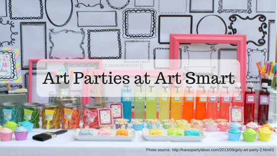 Art Parties at Art Smart