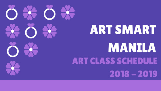 Art Smart's New Art Class Schedules 2018 - 2019