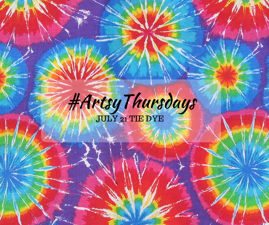 #ArtsyThursdays at Art Smart Tie Dye Class