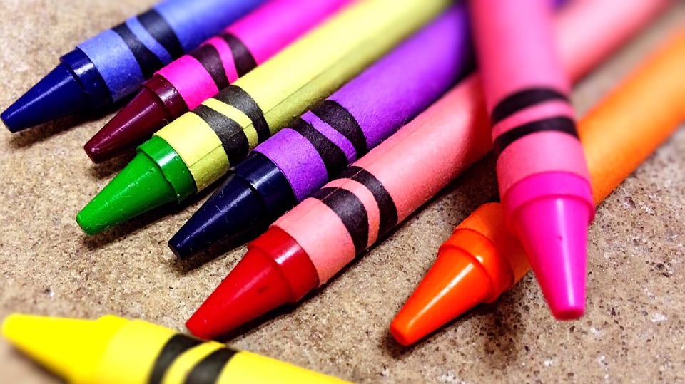 crayons behave like oil pastels