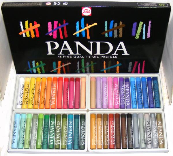 panda pastels